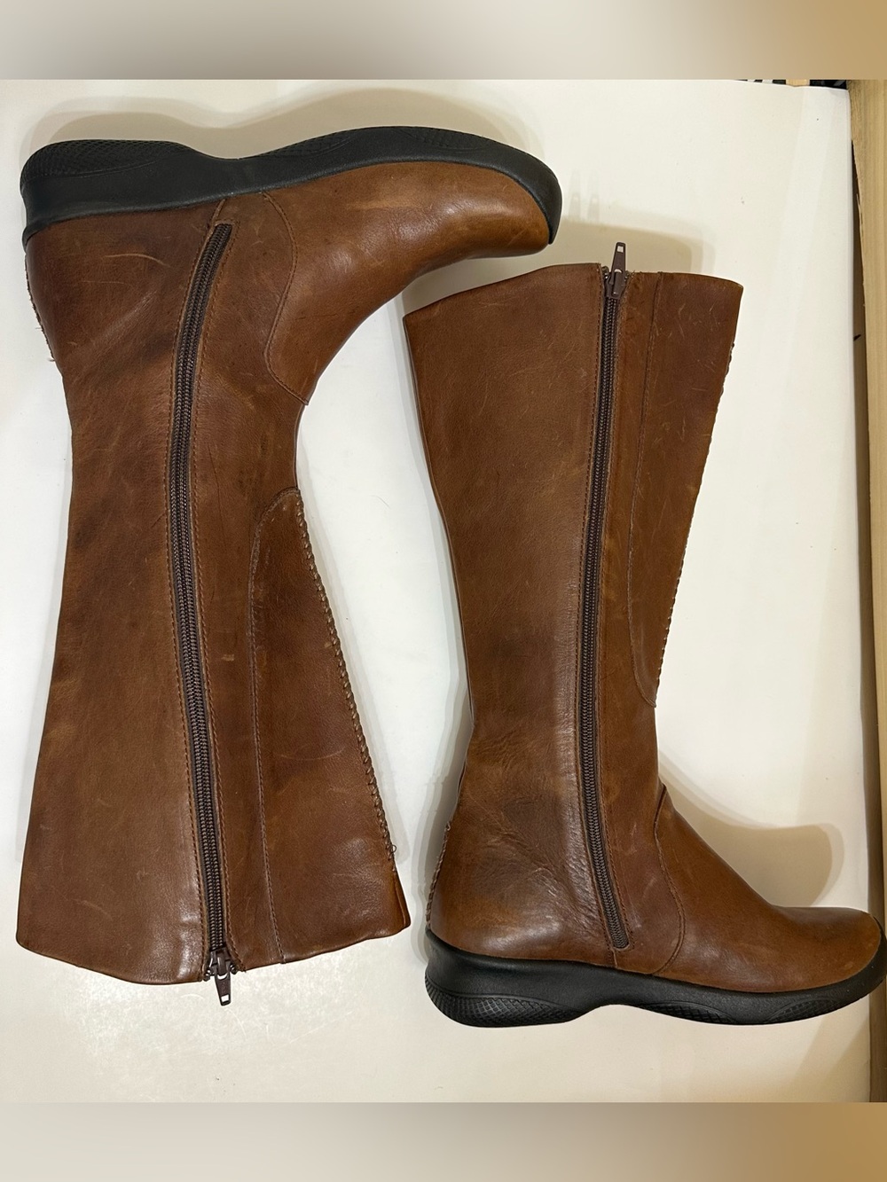 Keen Bern Baby Women’s Sz 9.5 Brown Leather Waterproof Riding Boots 1005482 - Picture 4 of 9